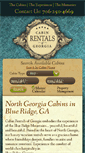 Mobile Screenshot of cabin-rentals-of-georgia.com